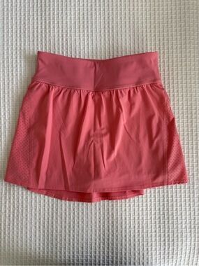 SPANX Coral Pink The Get Moving Skort, 14"